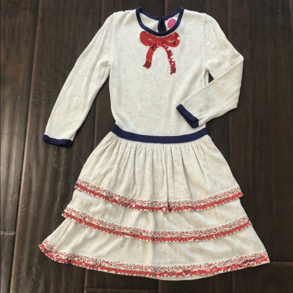 Mini Boden sweater party dress